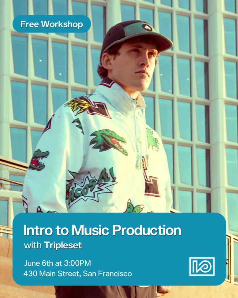 Intro to Music Production with Tripleset workshop on 2026-06-06 - event thumbnail