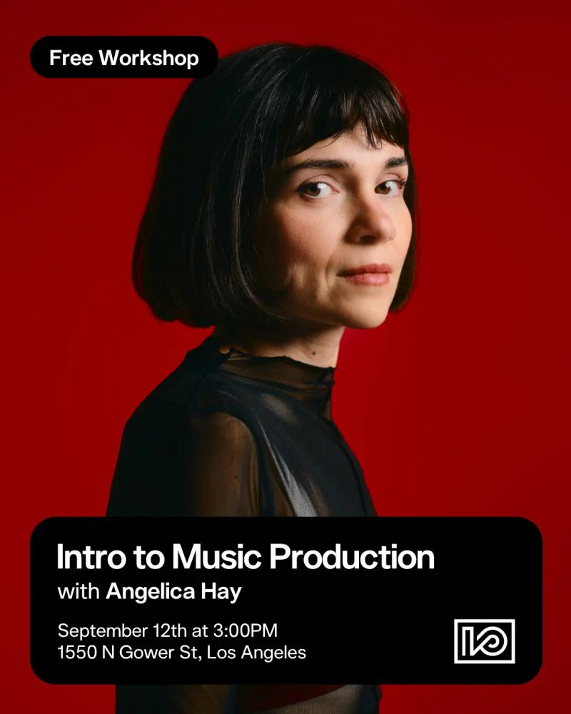 Intro to Music Production with Angelica Hay workshop on 2026-09-12 - event thumbnail