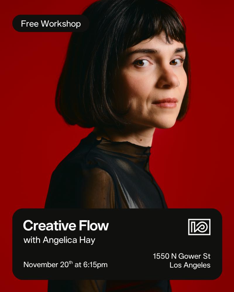 Creative Flow with Angelica Hay workshop on 2025-11-20 - event thumbnail