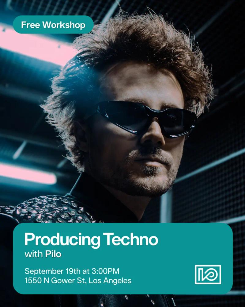Producing Techno with Pilo workshop on 2026-09-19 - event thumbnail