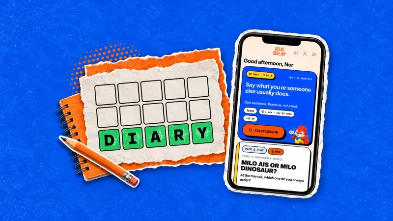 Cara Main Daily Word di Kelas Sekejap App!