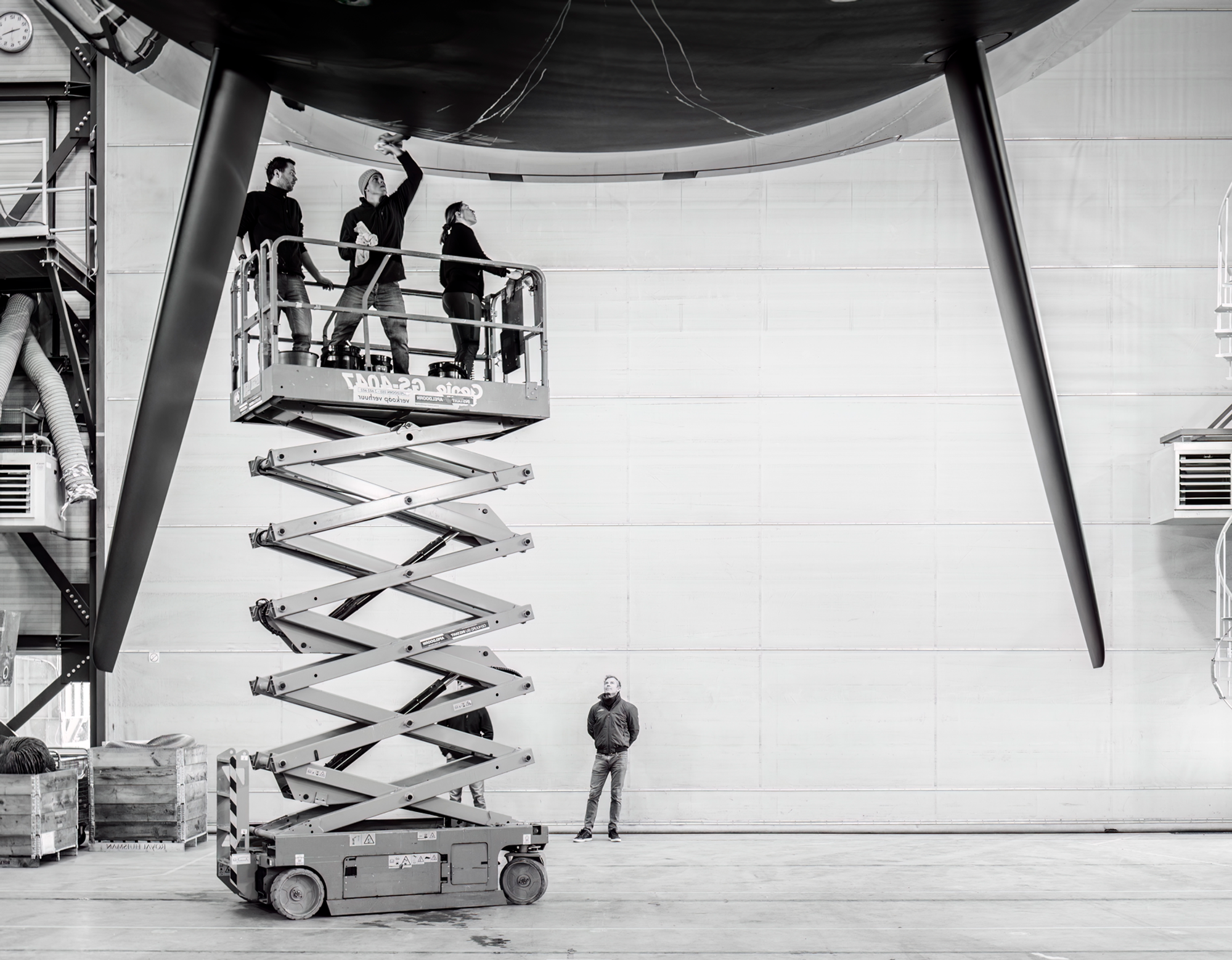 Greg Monks and the finishing of a large sailing yacht build project.