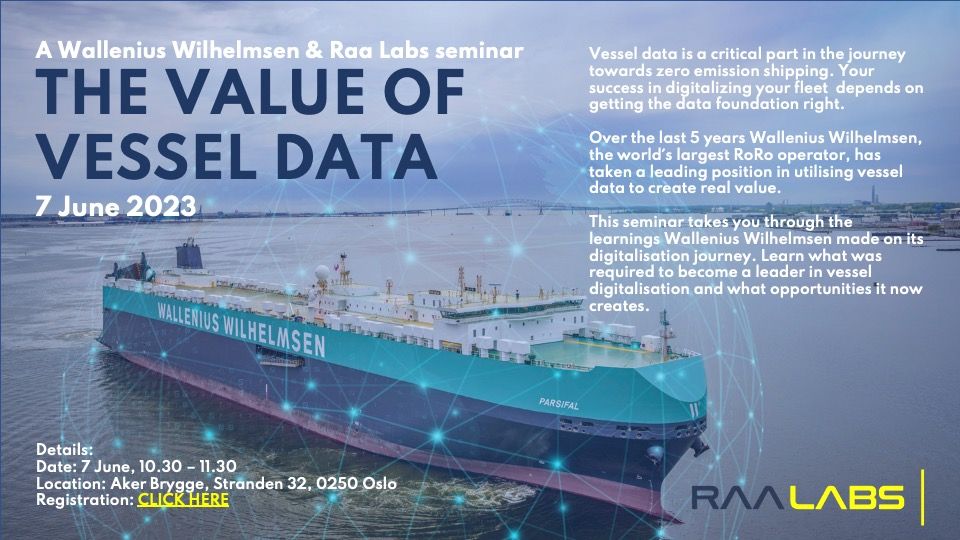 Nor-Shipping 2023: The Value of Vessel Data
