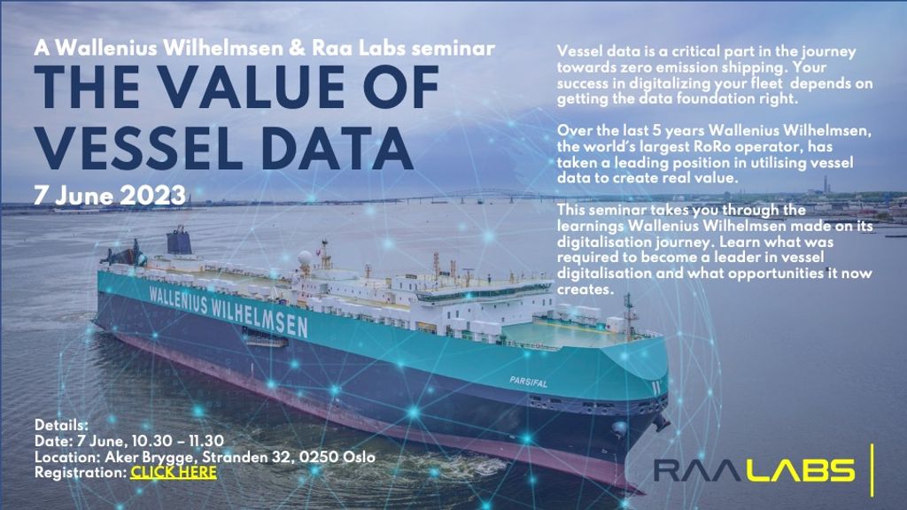Nor-Shipping 2023: The Value of Vessel Data