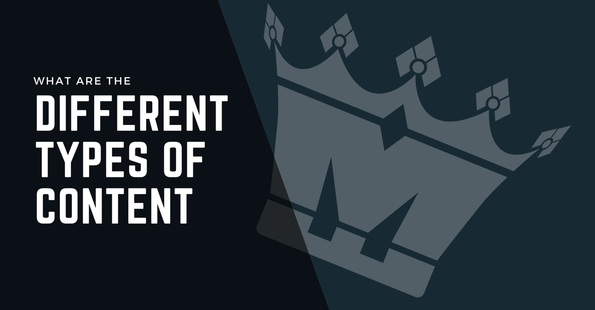 Different Types Of Content