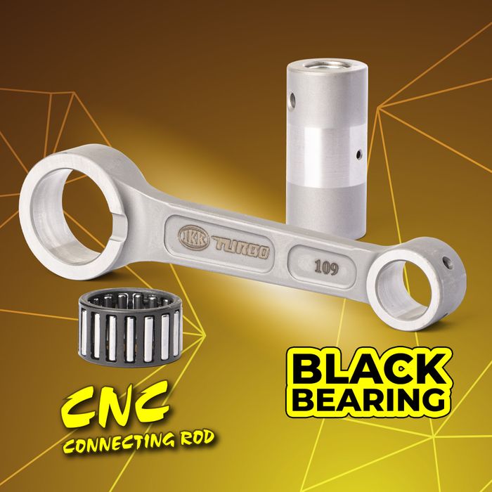 FZ150 / Y15ZR / LC135 (5 Speed) (Black Bearing + CNC) Connecting Rod