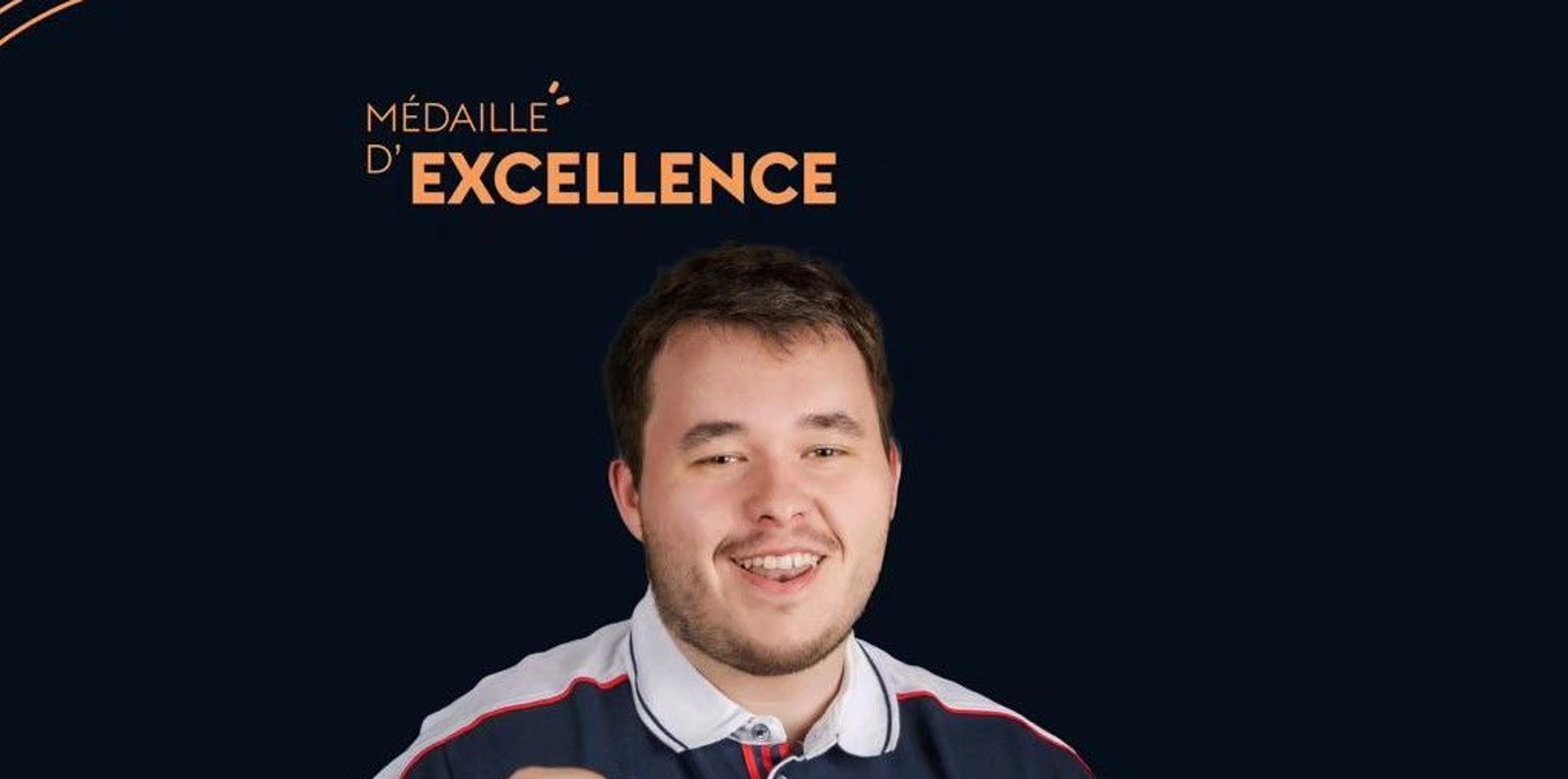 Léo Delplanque - Medaille d'excellence