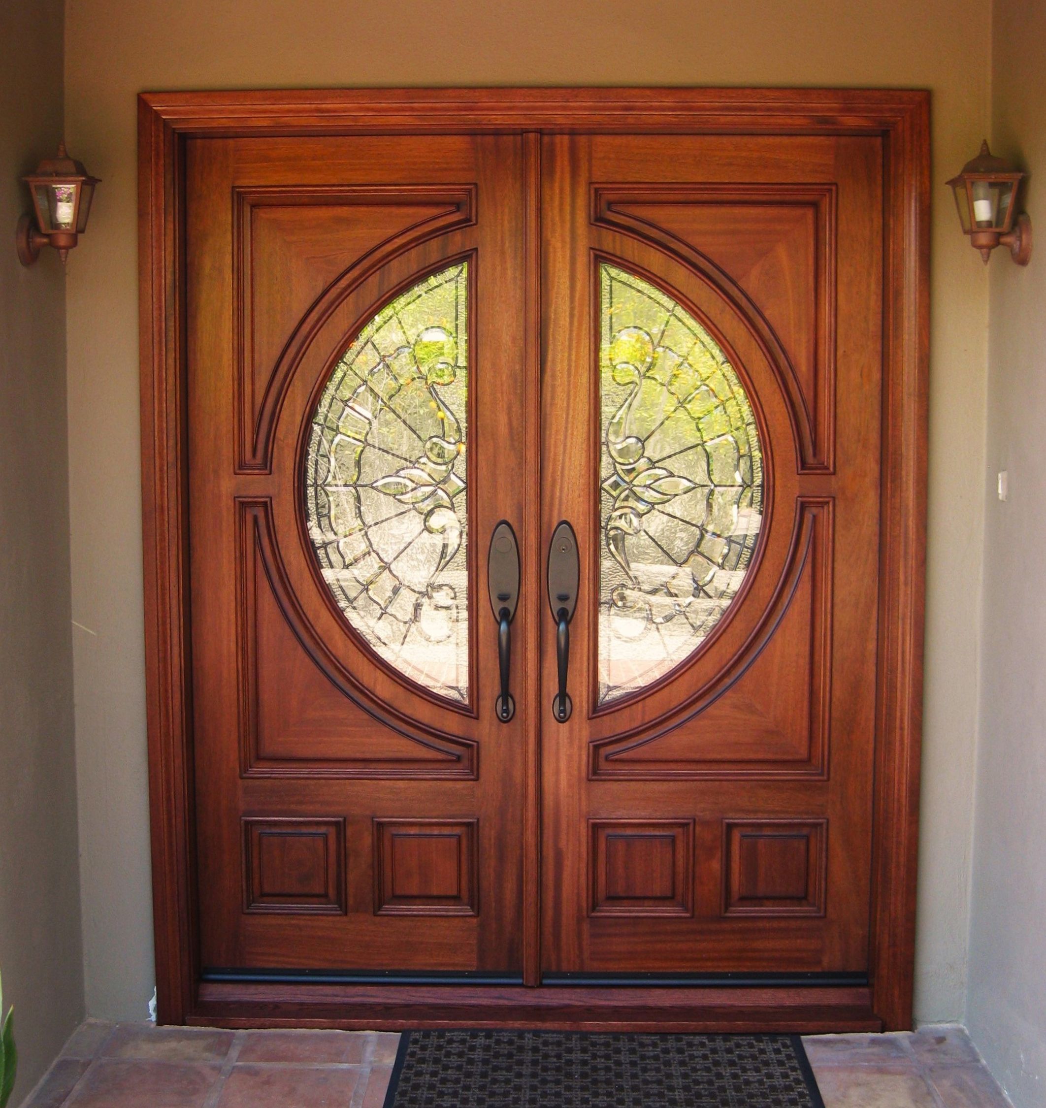 A round top door