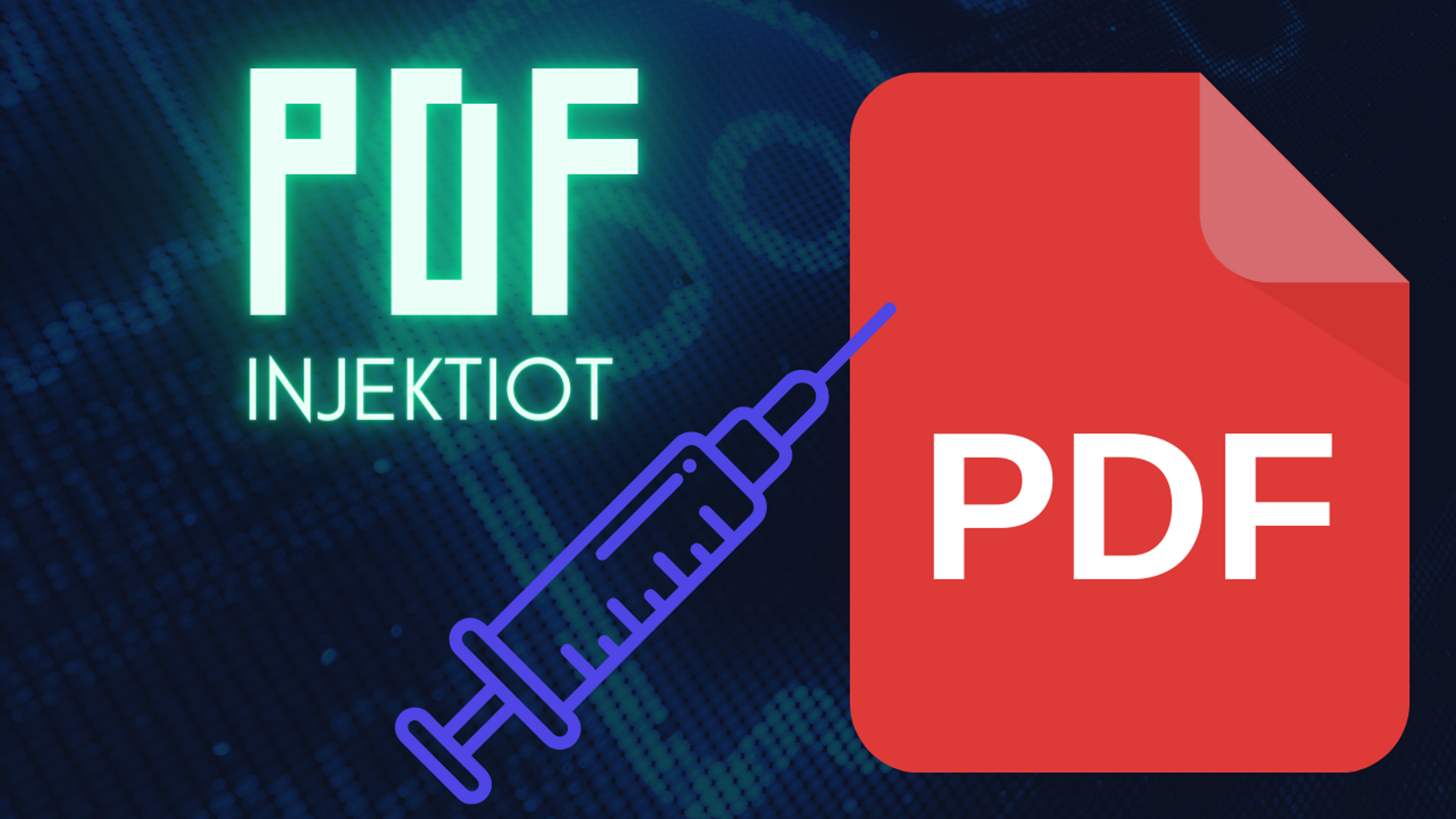 PDF export injection