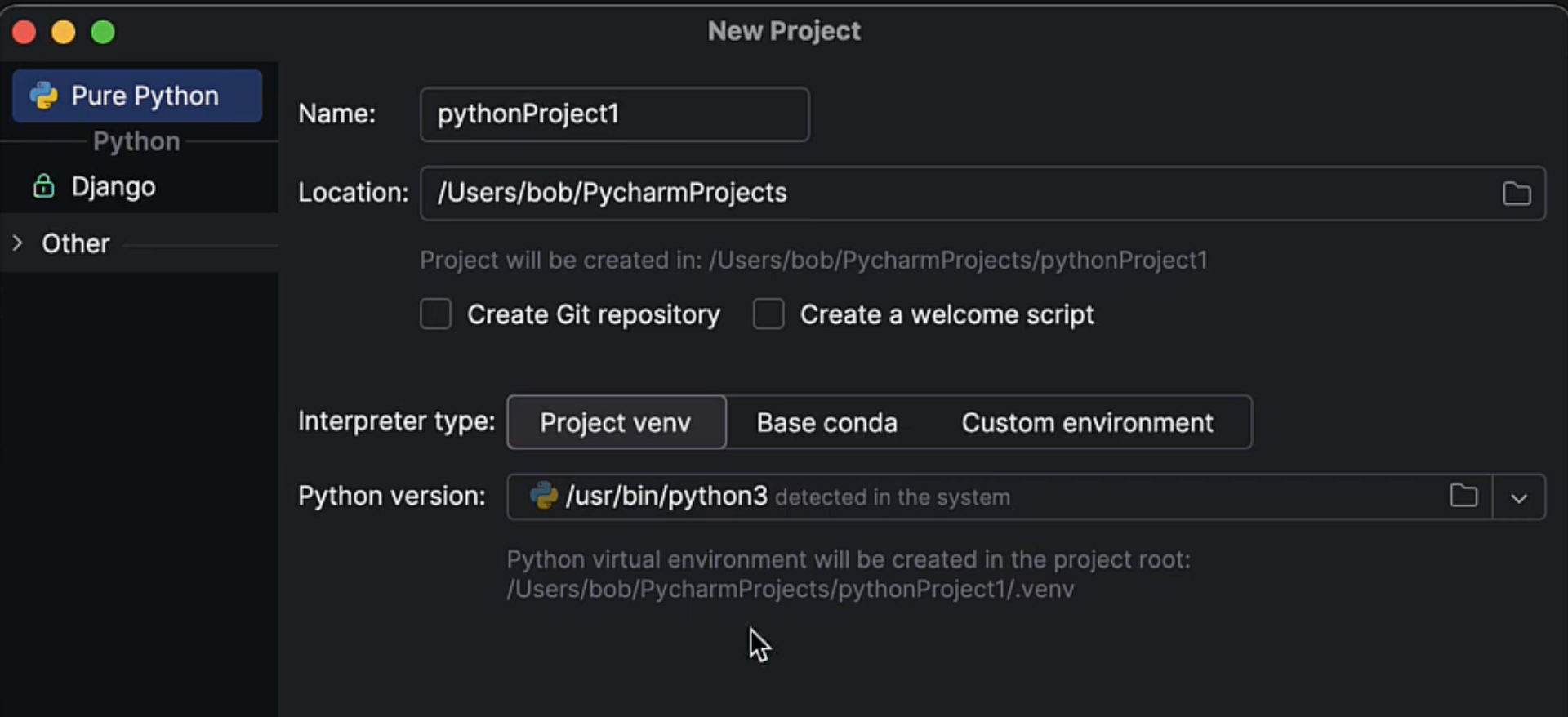 PyCharm - setting up the development environment | Building BurpSuite ...