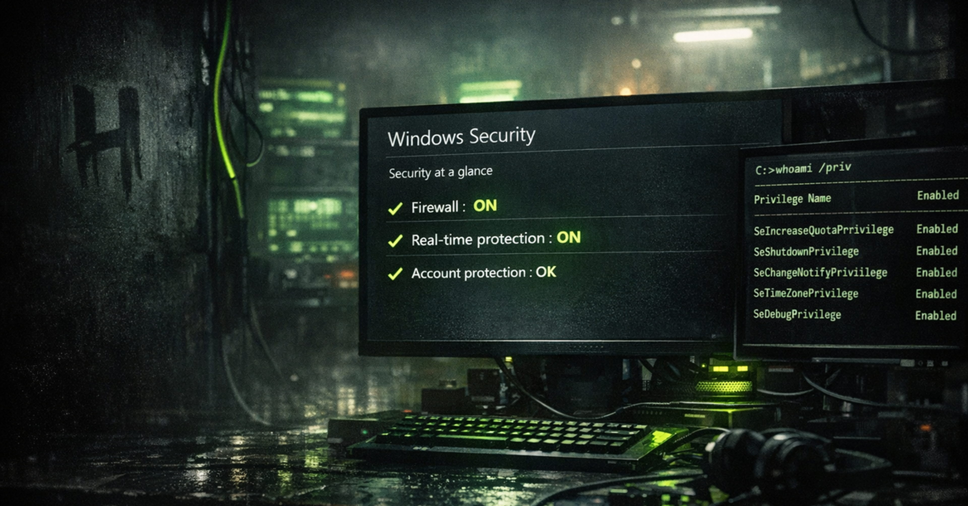 Windows information security basics