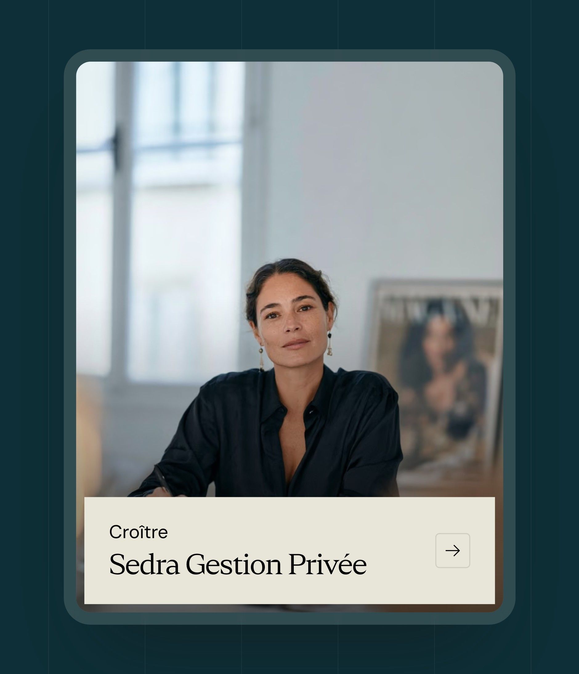 Sedra Gestion Privée offer card: “Grow”