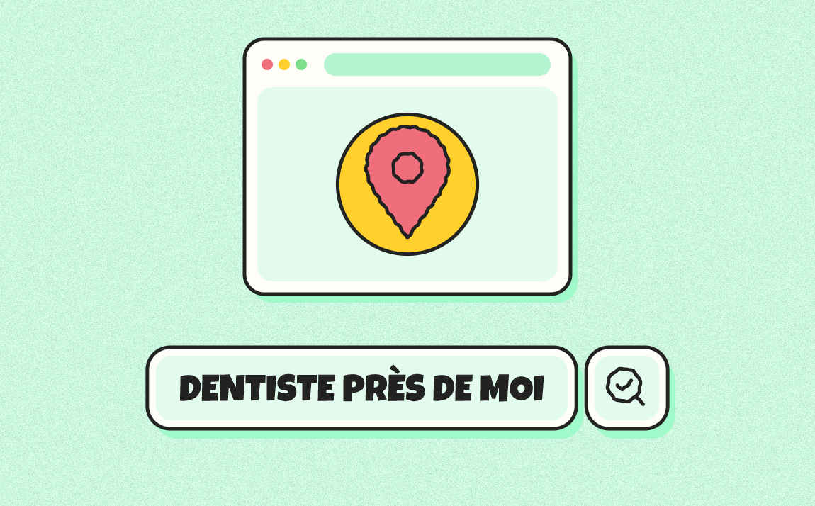 How can a dental practice improve its local visibility online?