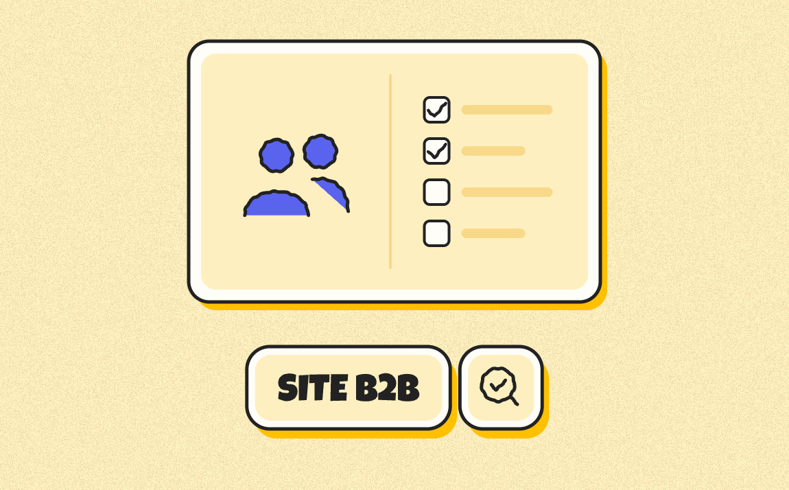 What should a B2B website include to convince multiple decision-makers?