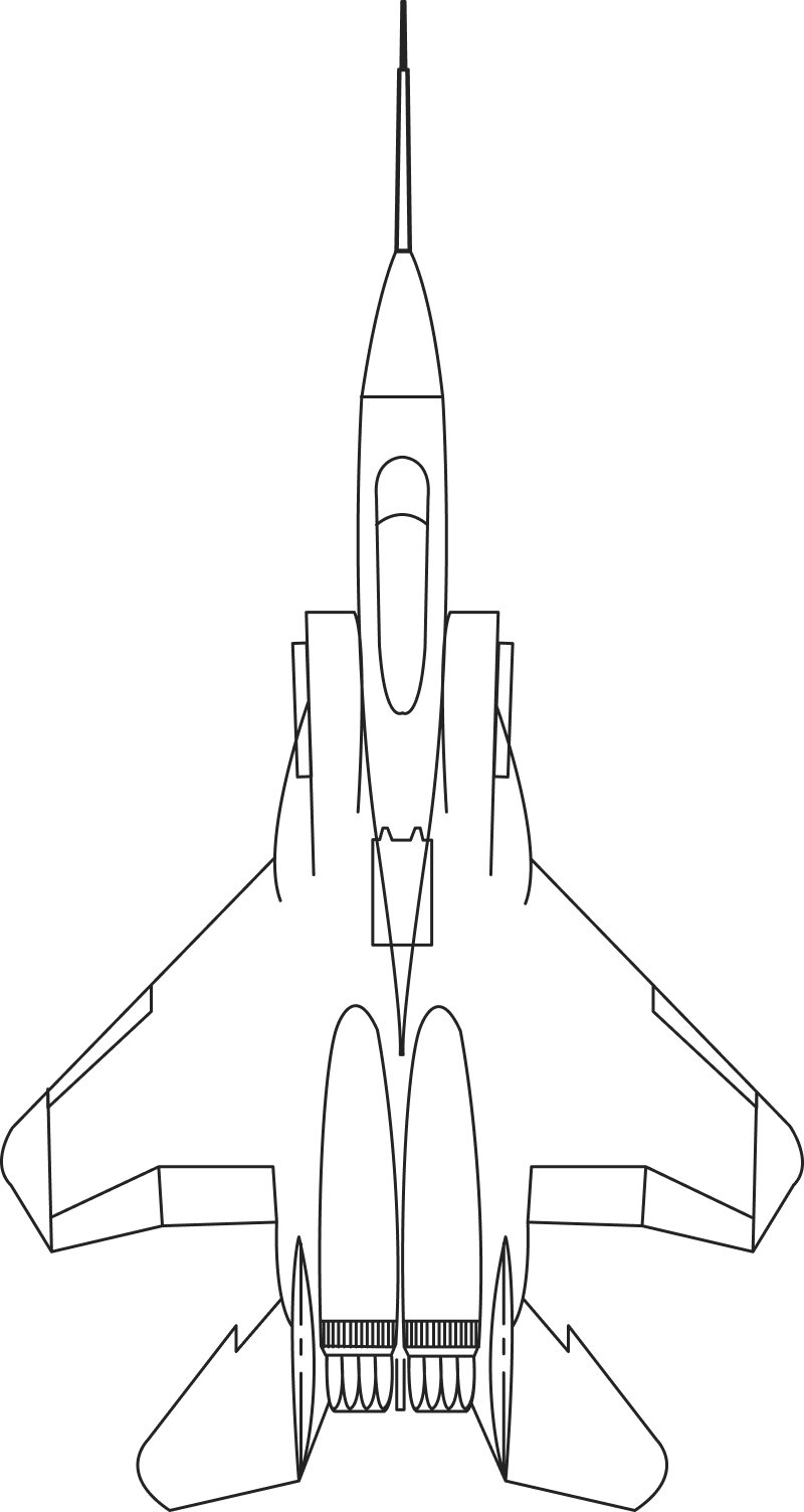 F-15 drawing