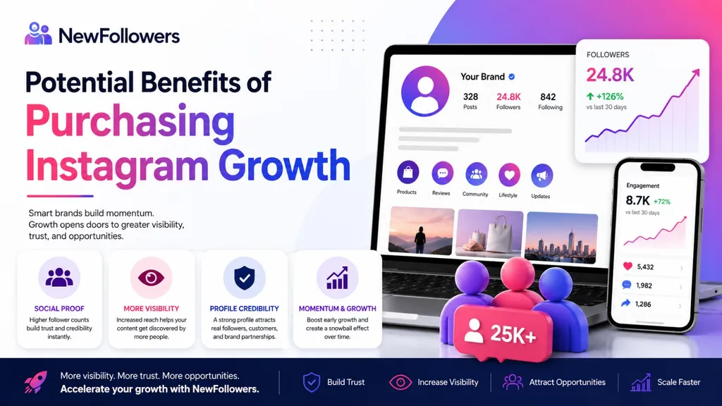 Potential benefits of purchasing Instagram growth