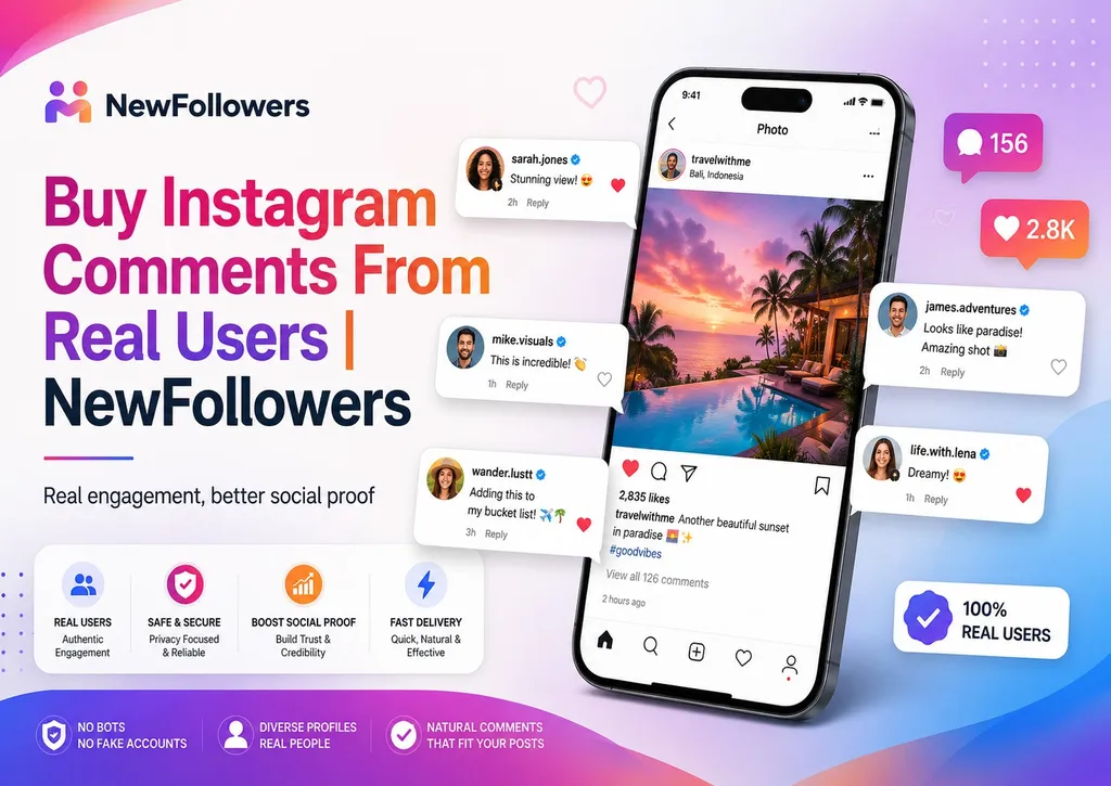 Real Instagram comments from active users versus bot comments