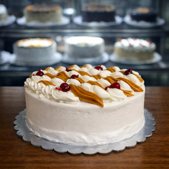 Bizcocho Manjar Frambuesa Crema 