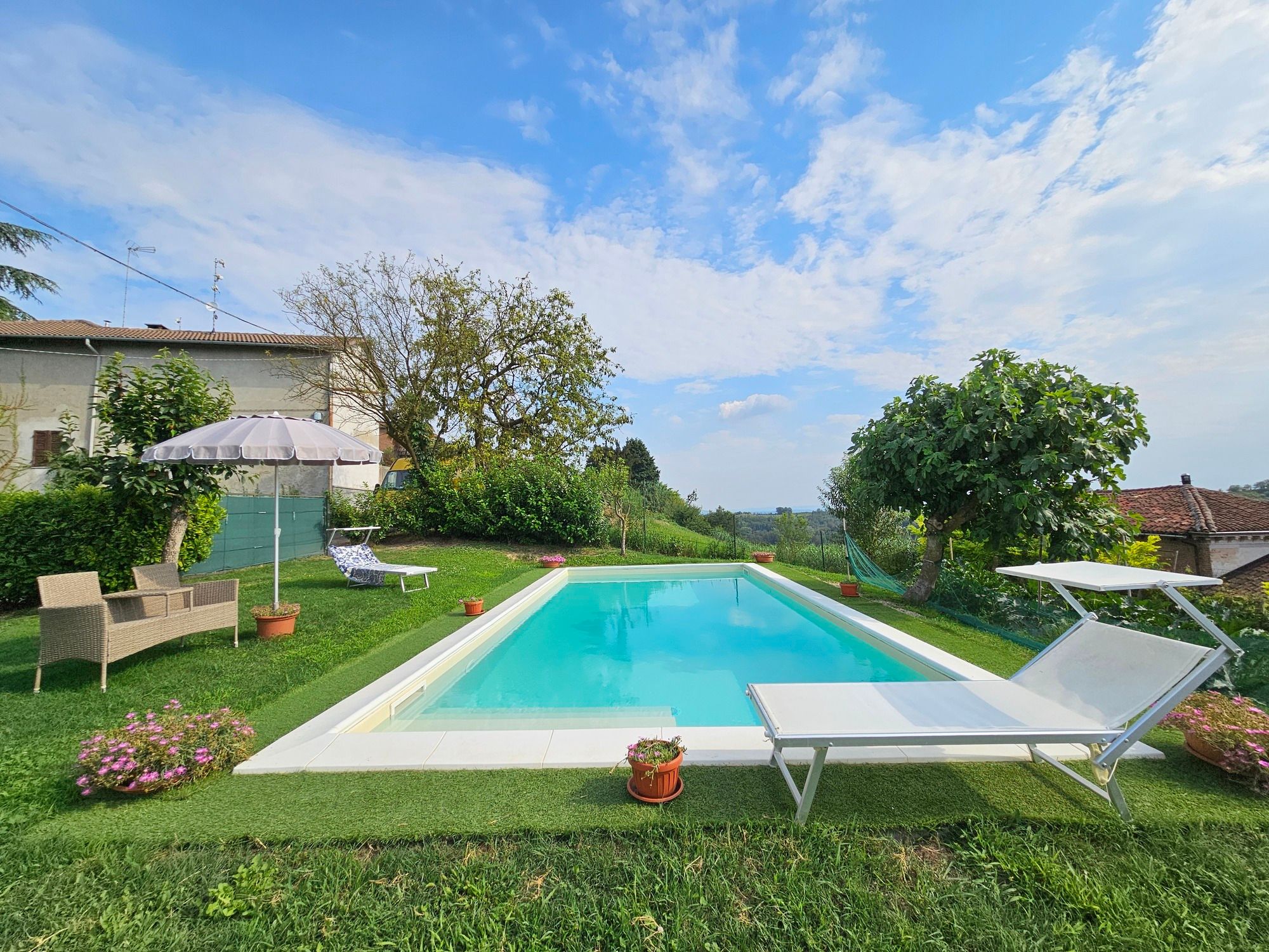 Casale tipico monferrino ristrutturato con lussuosa piscina a Viarigi (AT) – foto 5