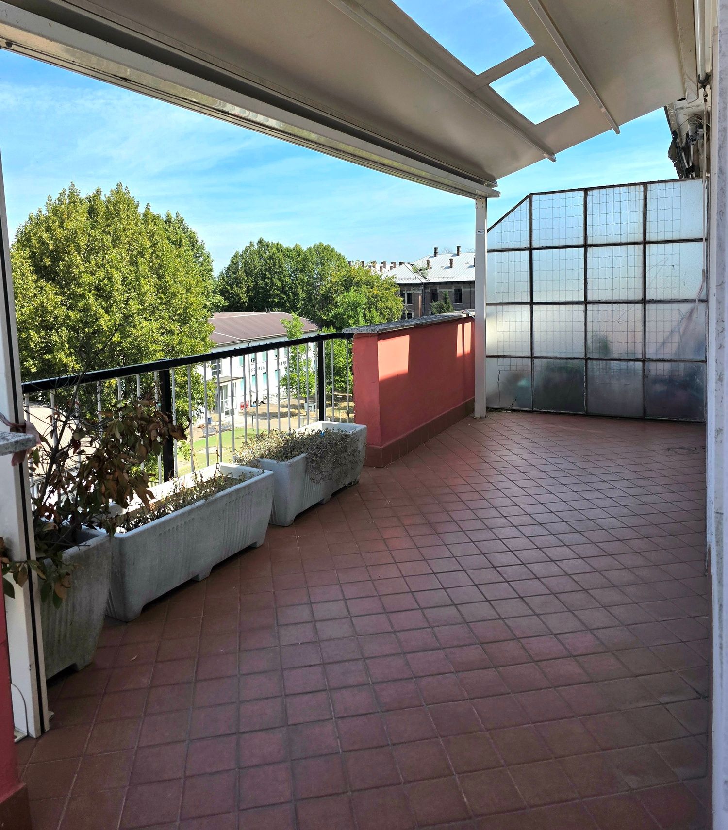 Attico da rivista con terrazzo panoramico a Casale Monferrato