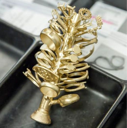 Gold casting