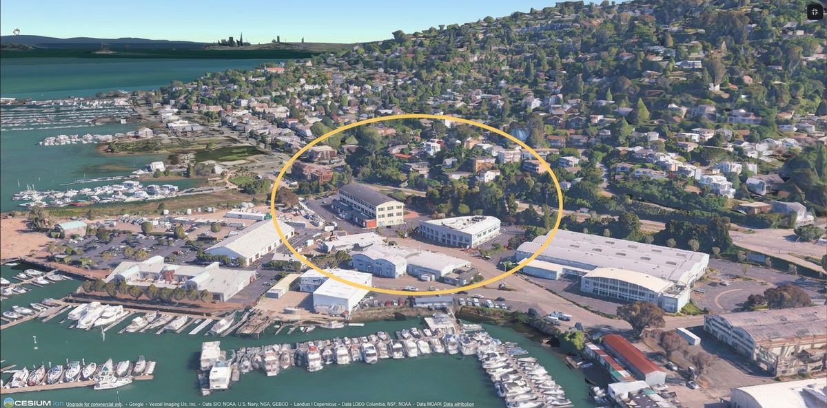 Current buildings at 28-30 Liberty Ship Way