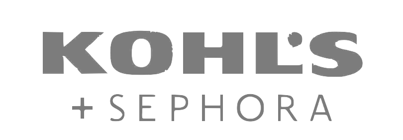 Kohl's + Sephora logo