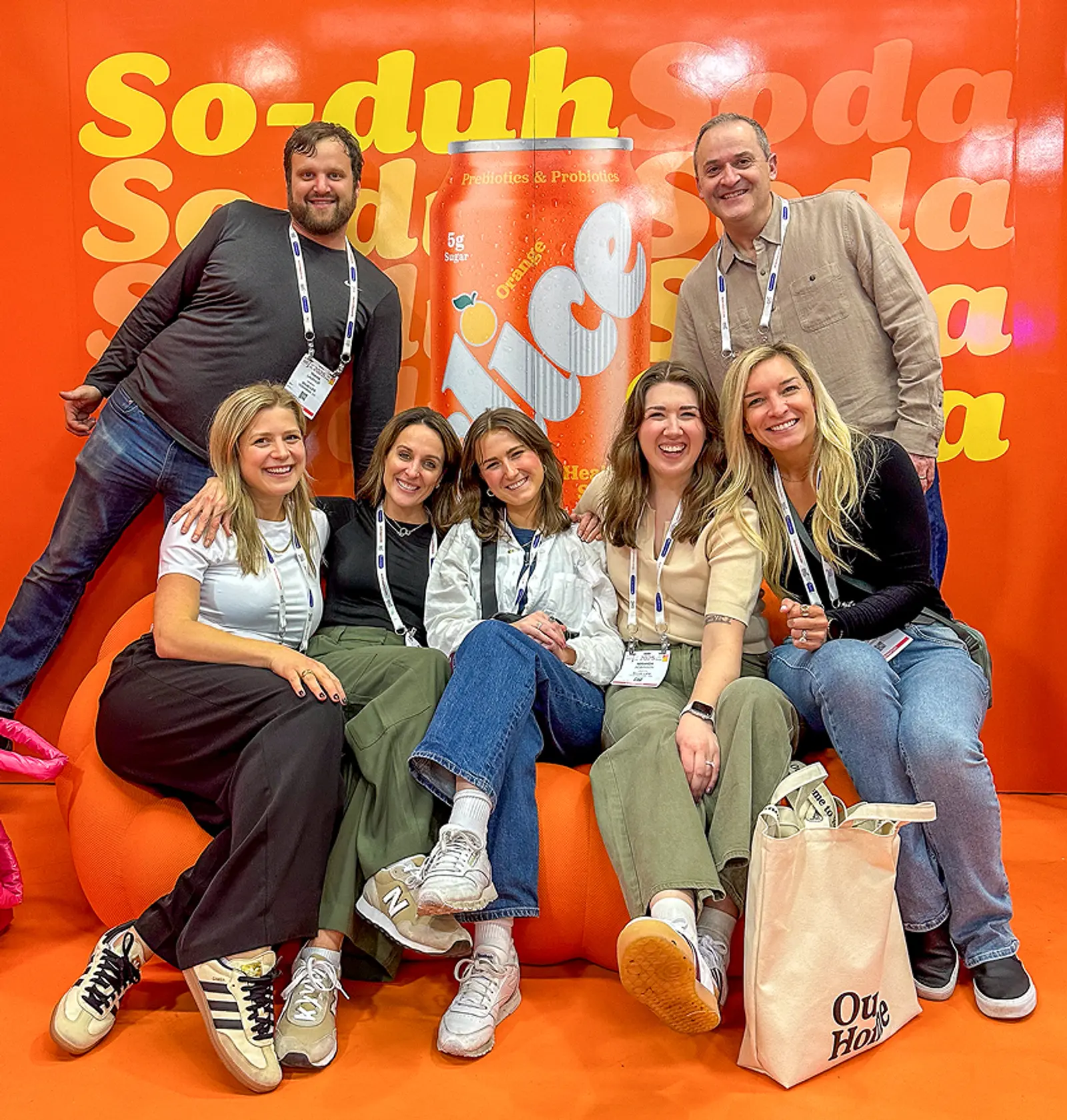 orange soda booth