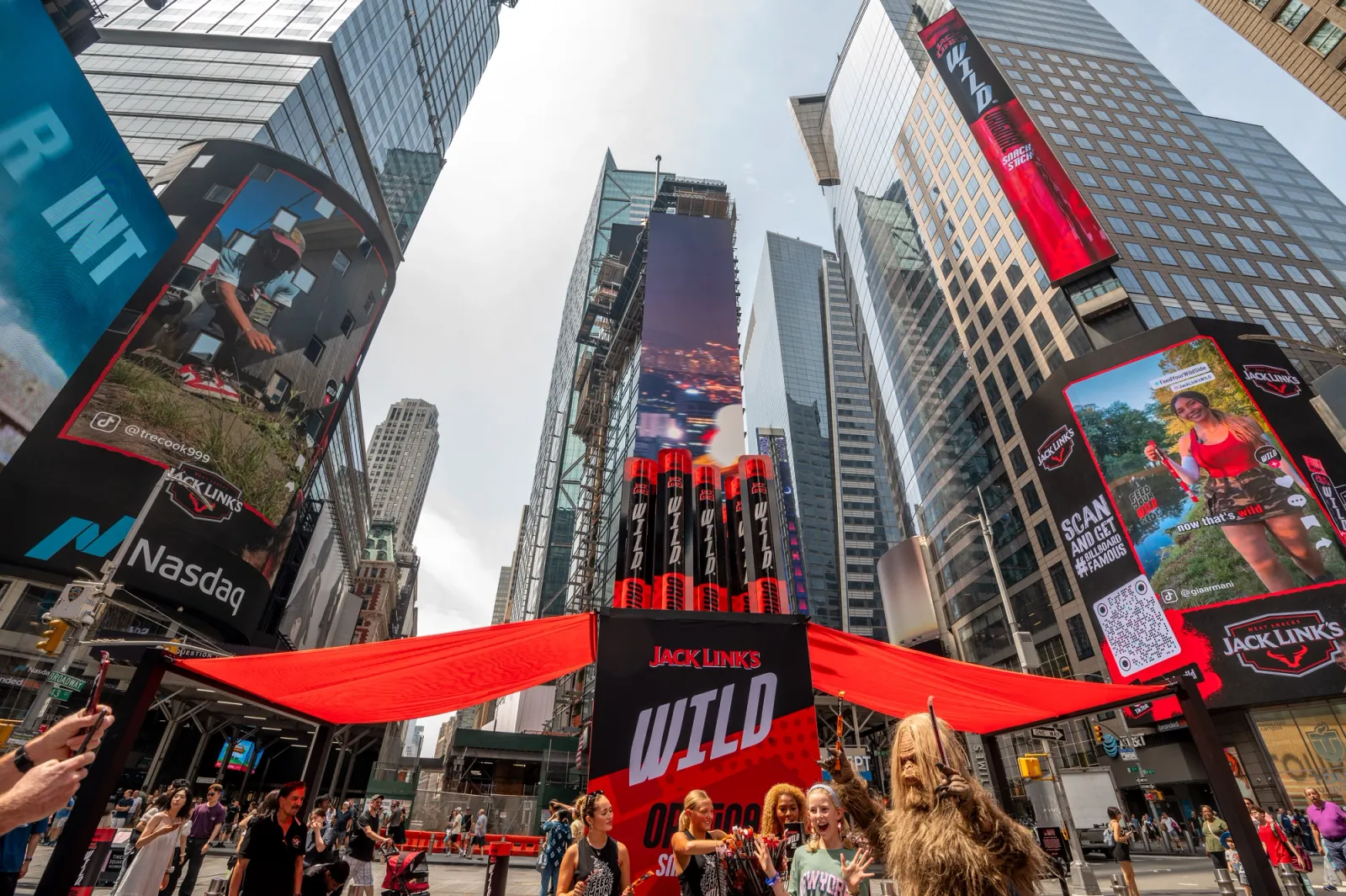 Jack Link's NYC Times Square Activation