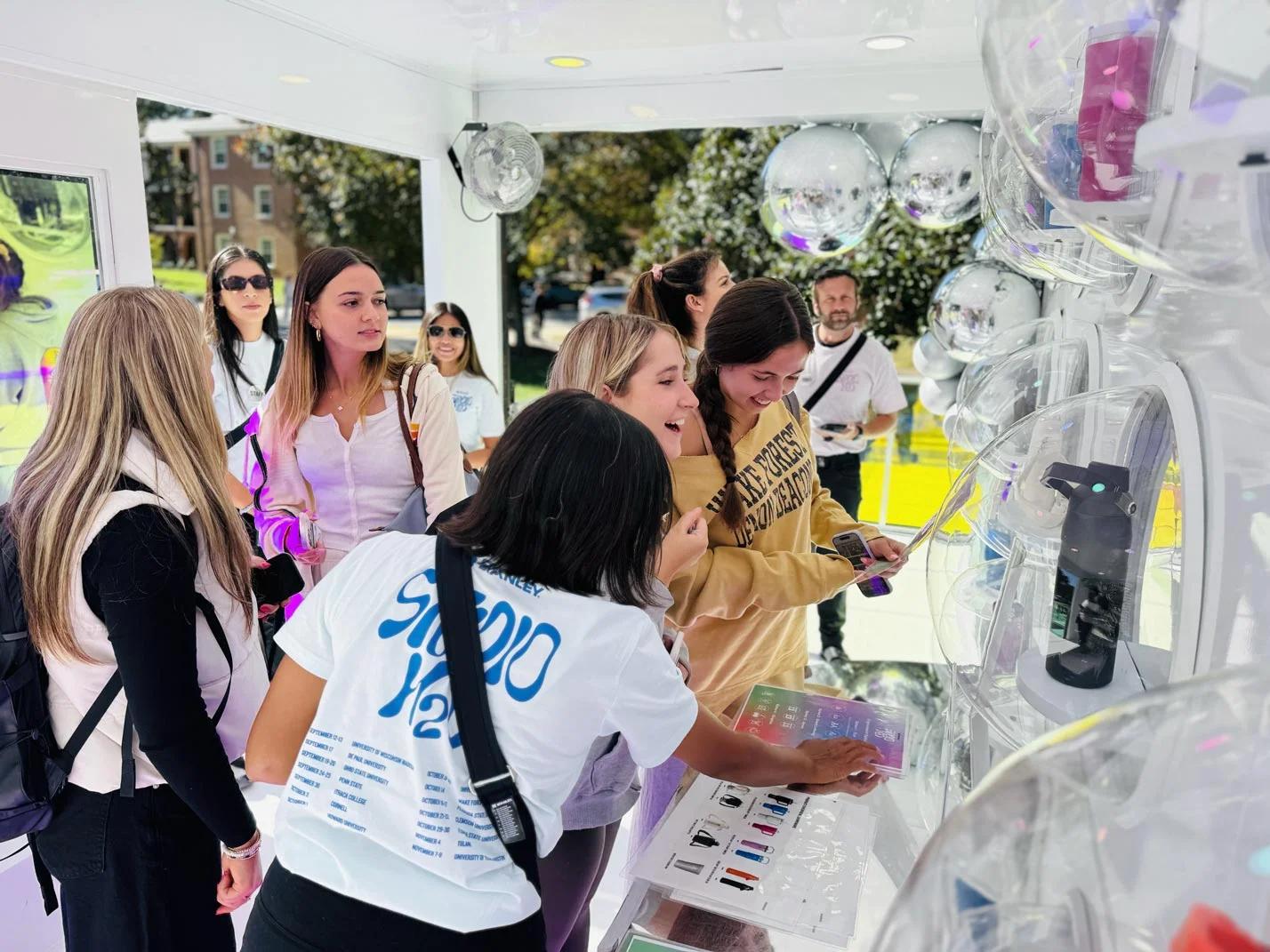 How to do a pop-up shop that drives customer interaction and product awareness.