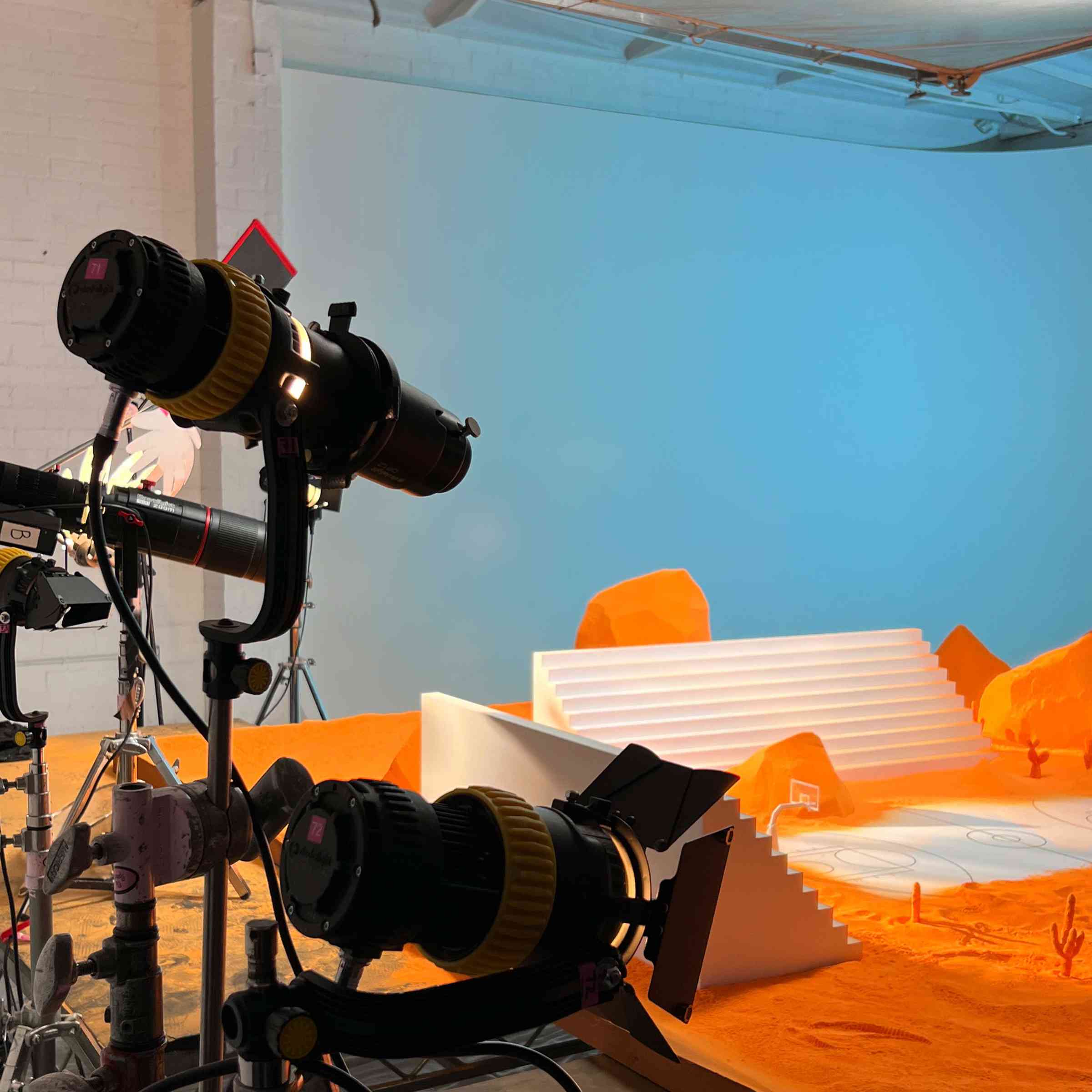 Cheetos Set Behind the Scene