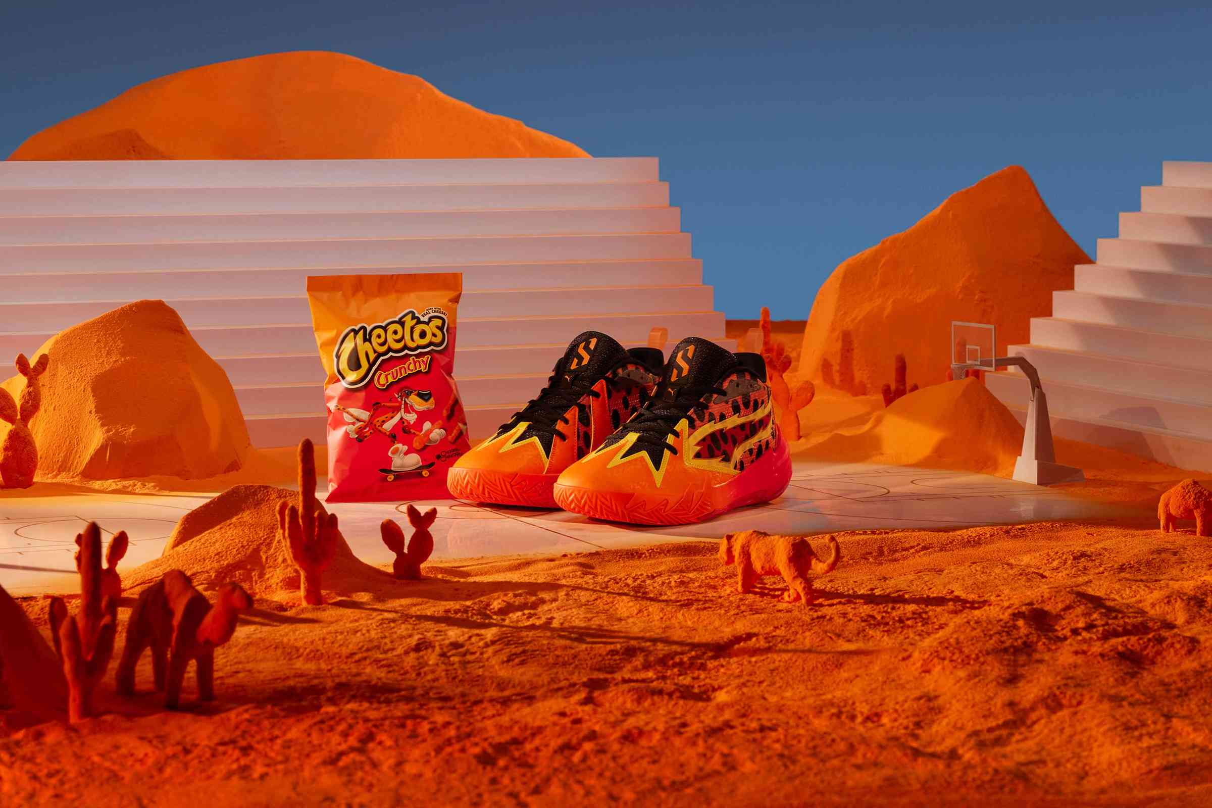 Cheetos Bag with Scoot Henderson shoes