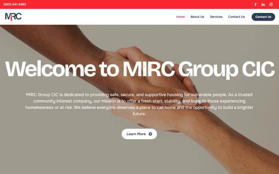 MIRC Group CIC website
