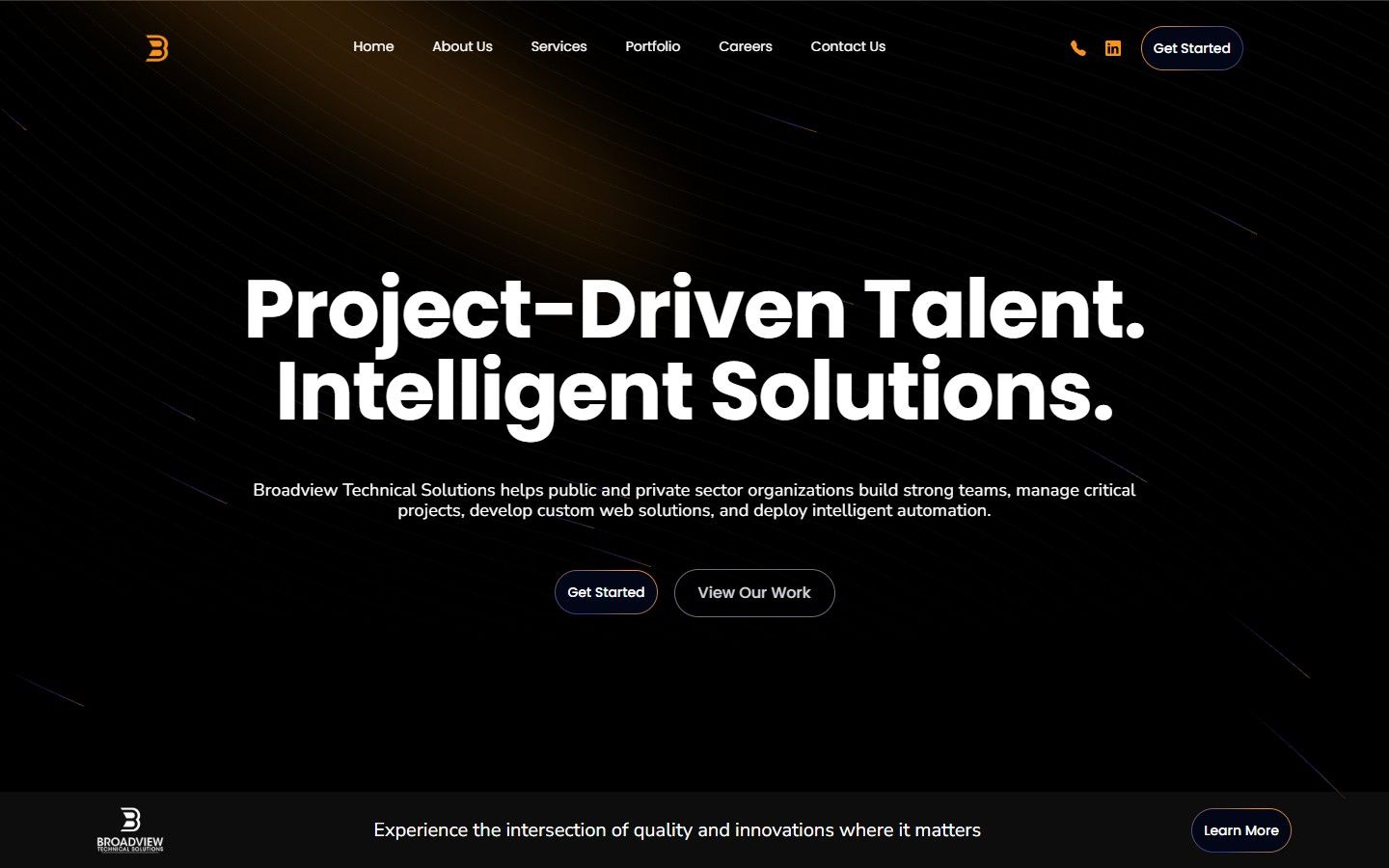 Broadview Technical — Corporate Web Presence