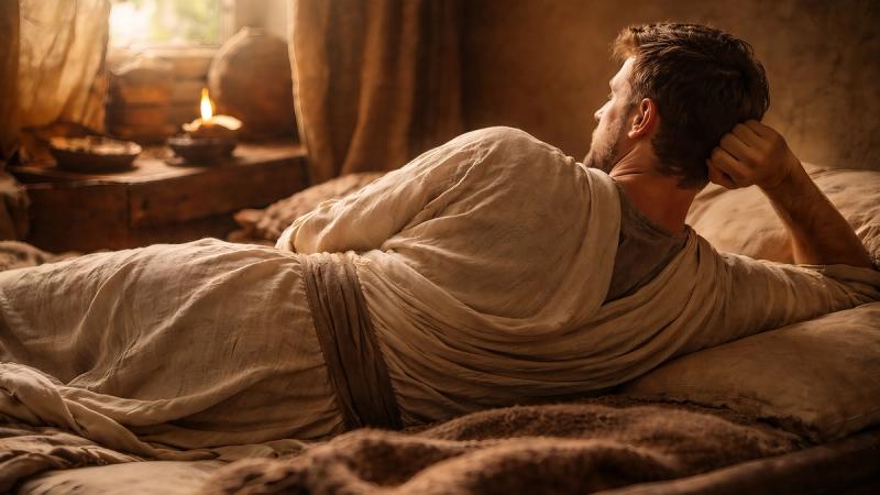 Разве мог пророк лежать на боку 390 дней?