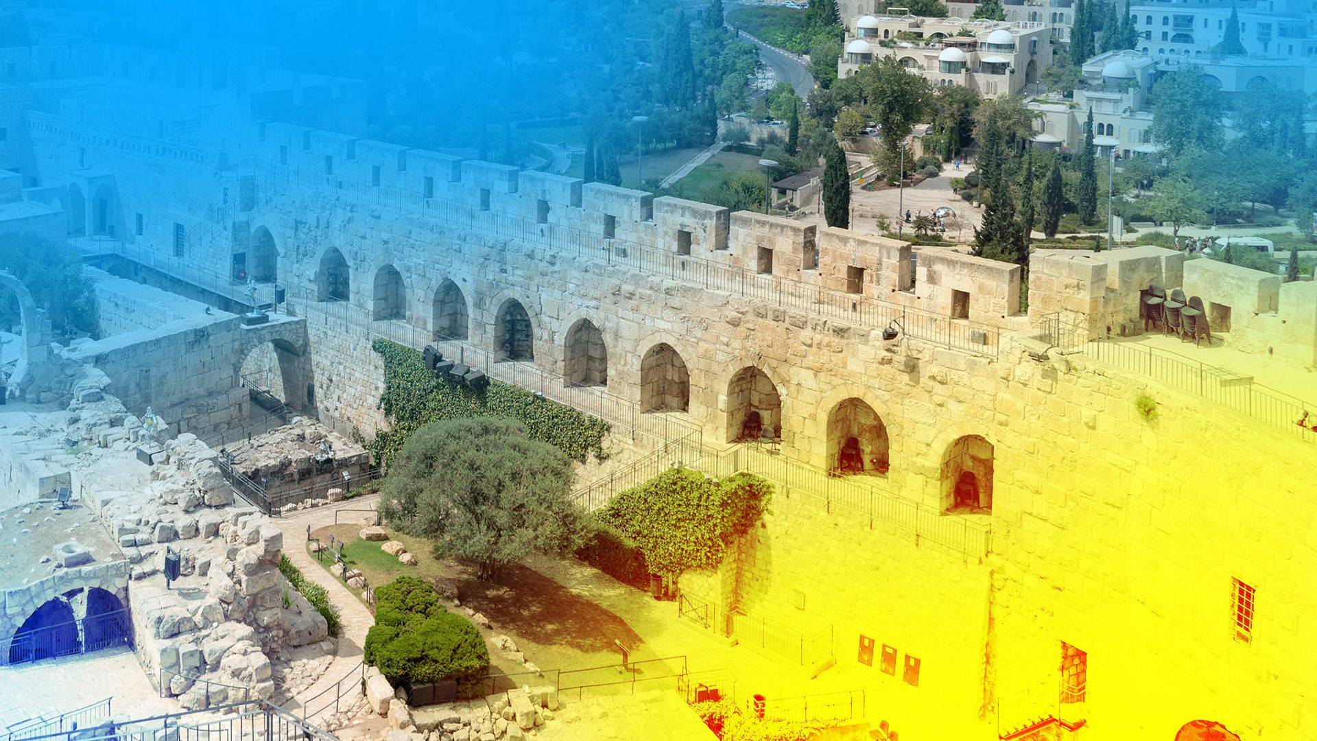Promotional image for Размышления в старом Иерусалиме