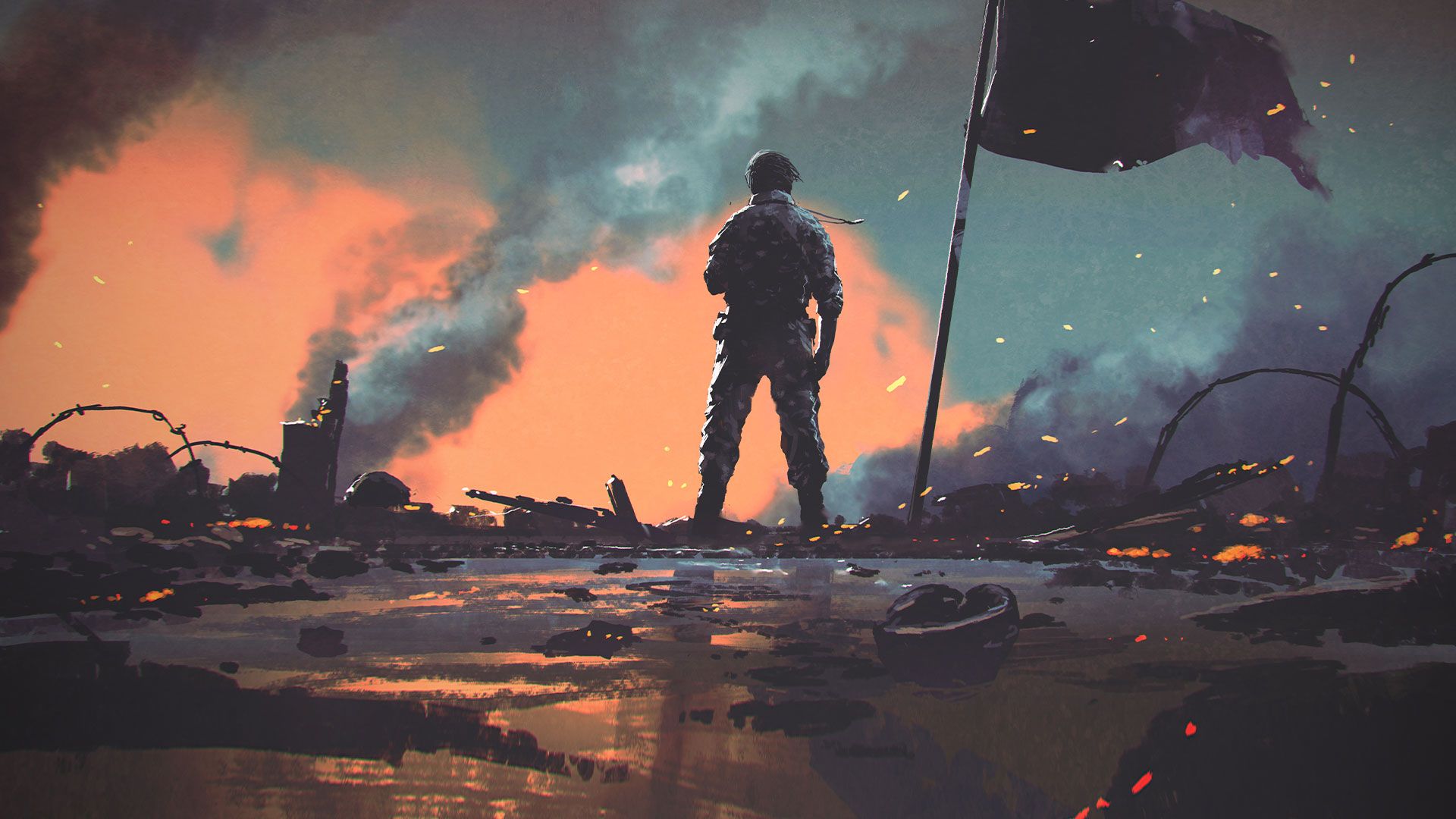 Promotional image for Как быть христианином во время войны?