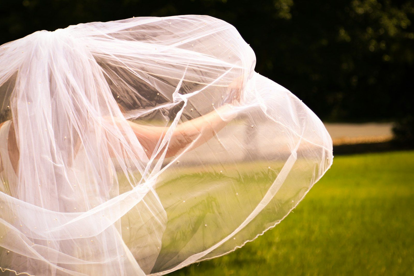 white mesh net on green grass field