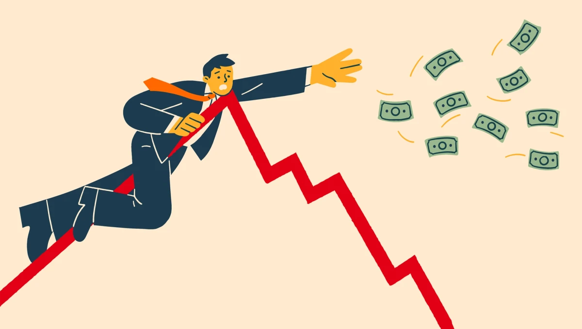 Money flying away from due to lack of risk management