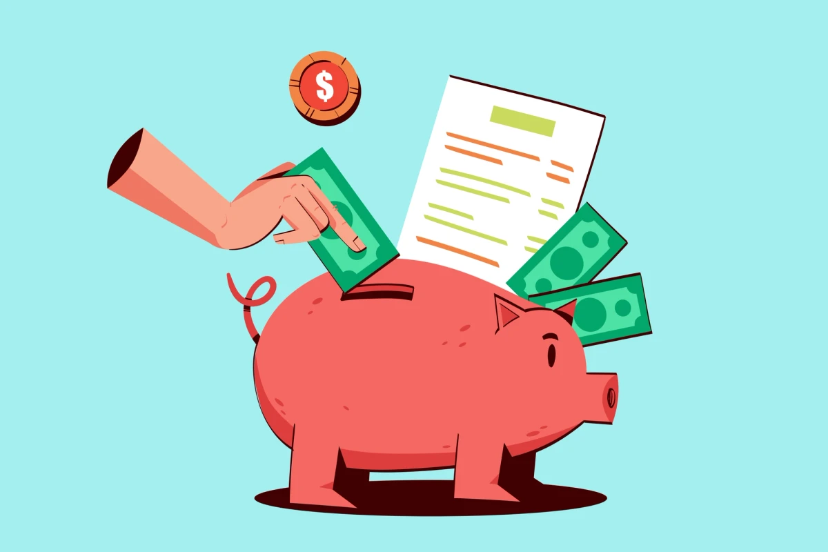 Financial diversification as opposed to placing money in a piggy bank