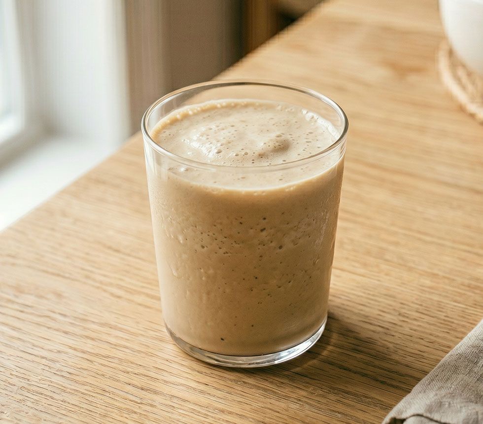 Cold brew with greek yogurt for GLP-1