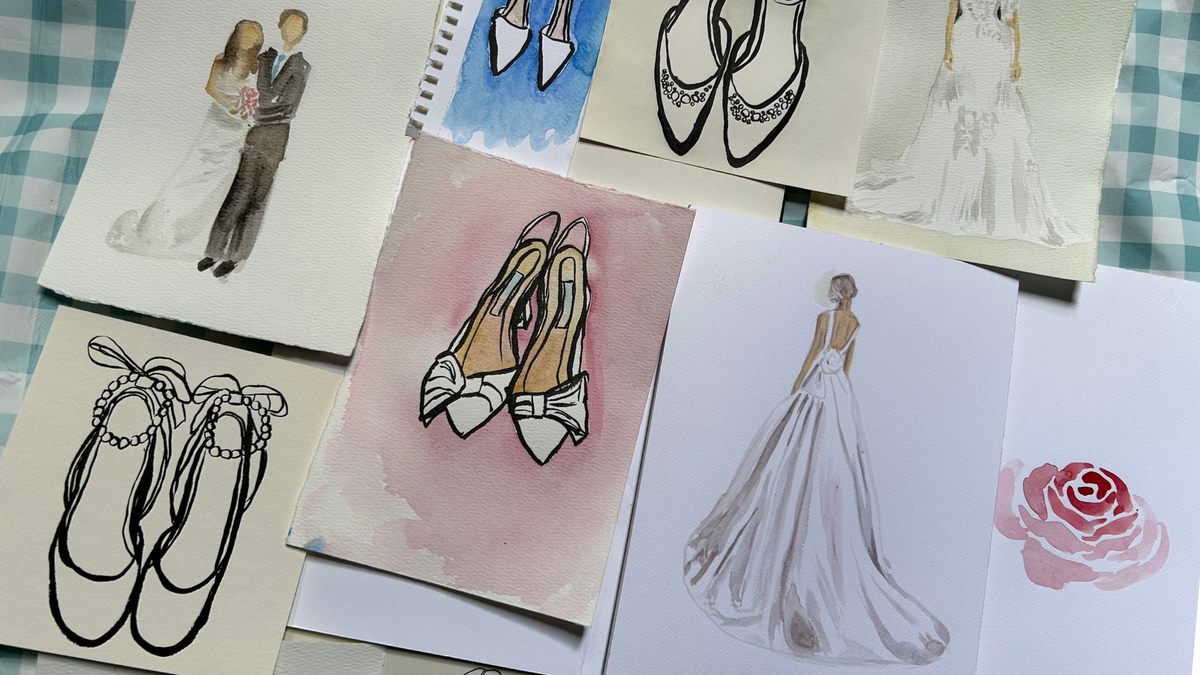 fashion illustration video