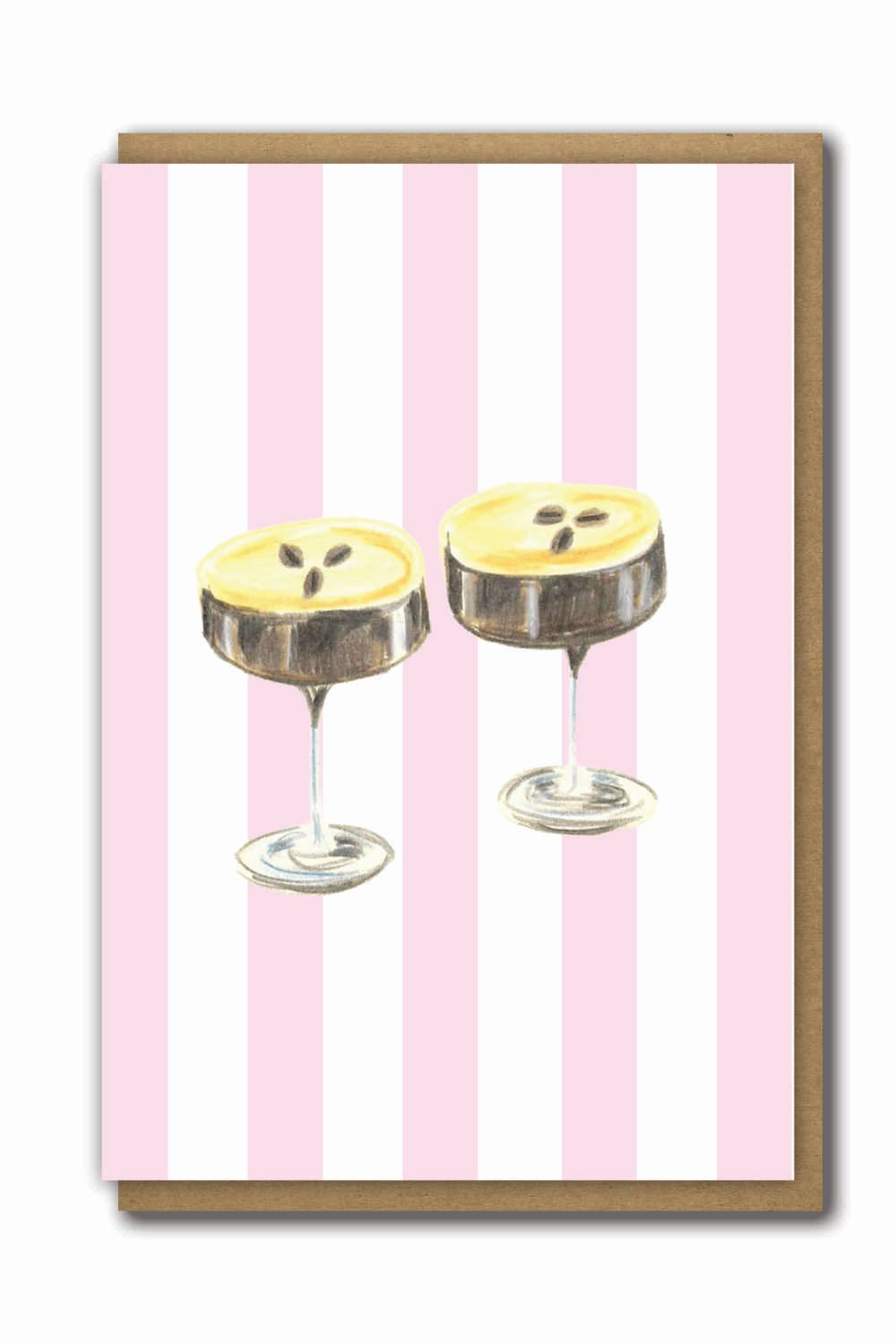 Greeting Cards Drinks Espresso Martini
