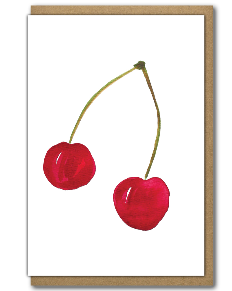 Greeting Card Cherries
