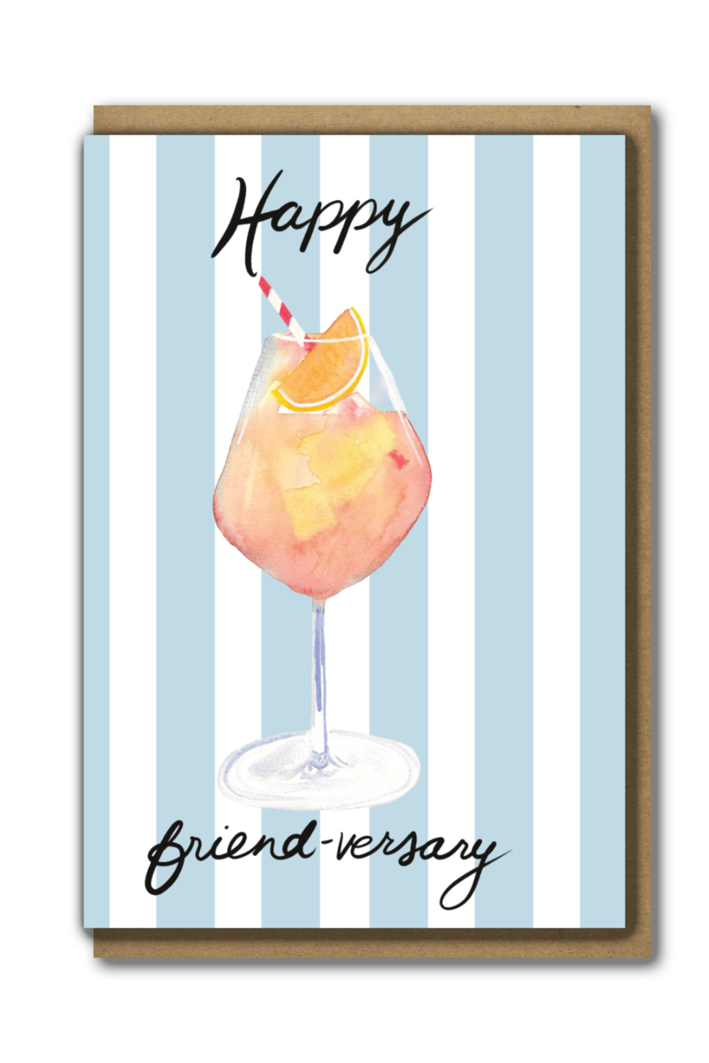 Greeting Card Happy Friend-versary