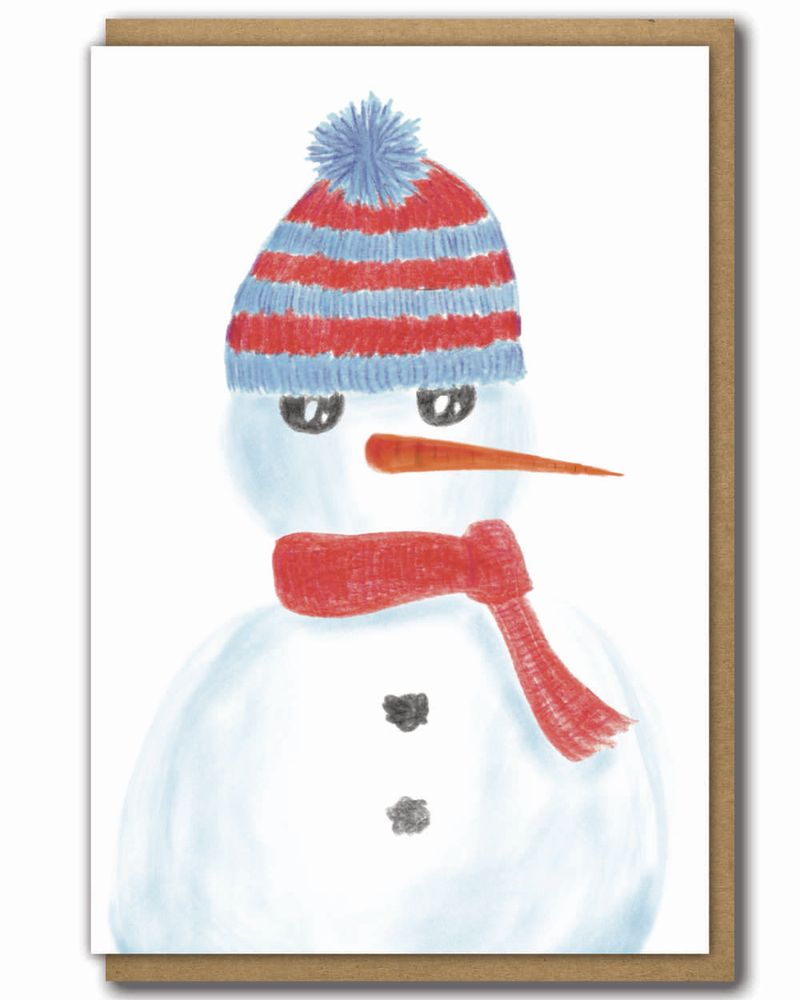 Greeting Cards Christmas Snowman