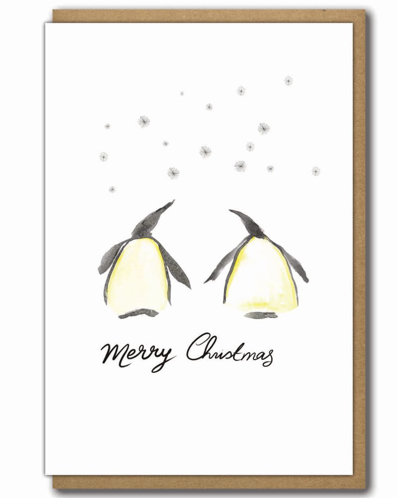 Christmas Card Penguins
