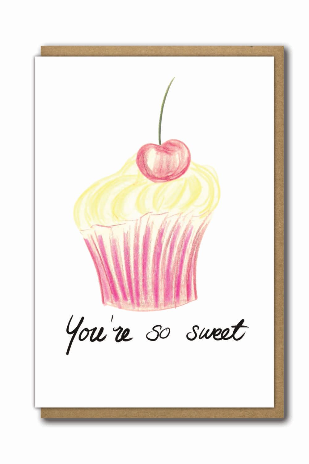 Greeting Cards Cupcake