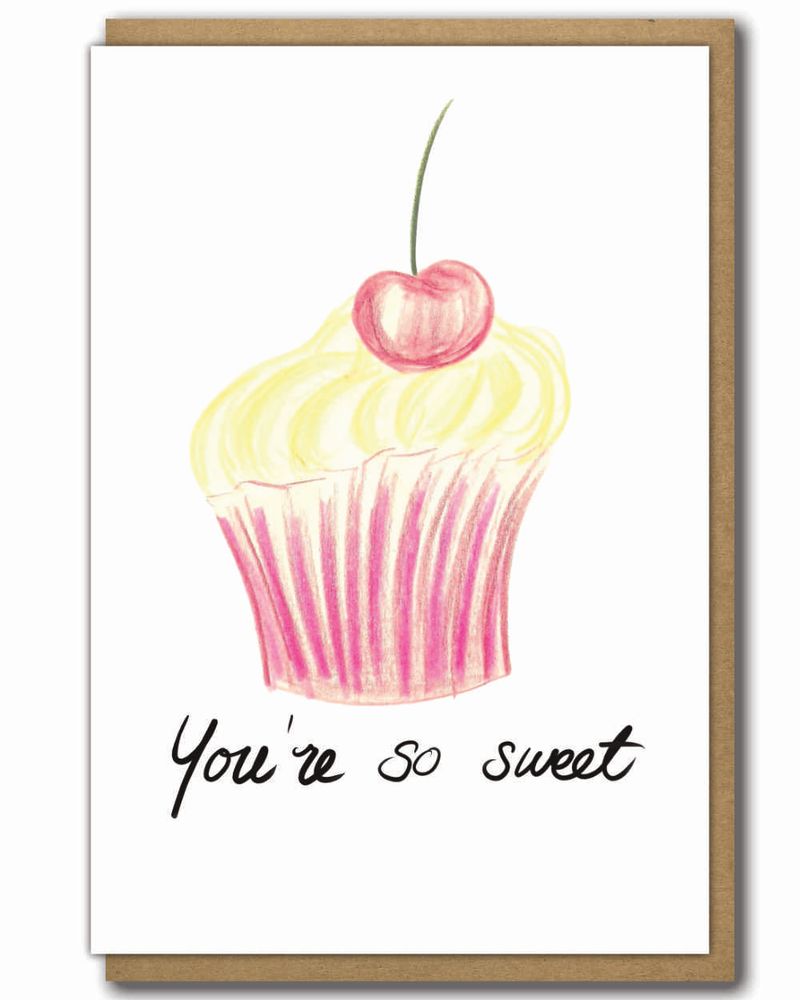 Greeting Cards Cupcake