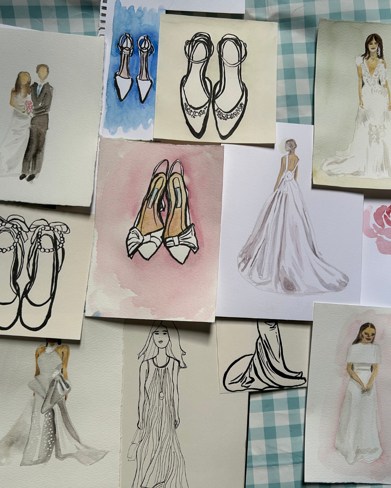 live illustration sketches